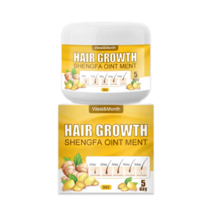 Hair Growth Cream and Scalp Massaging Treatment