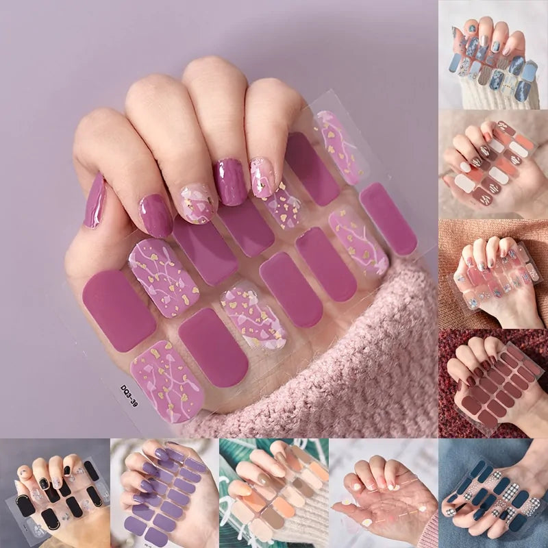 Glitter Nail Art Stickers