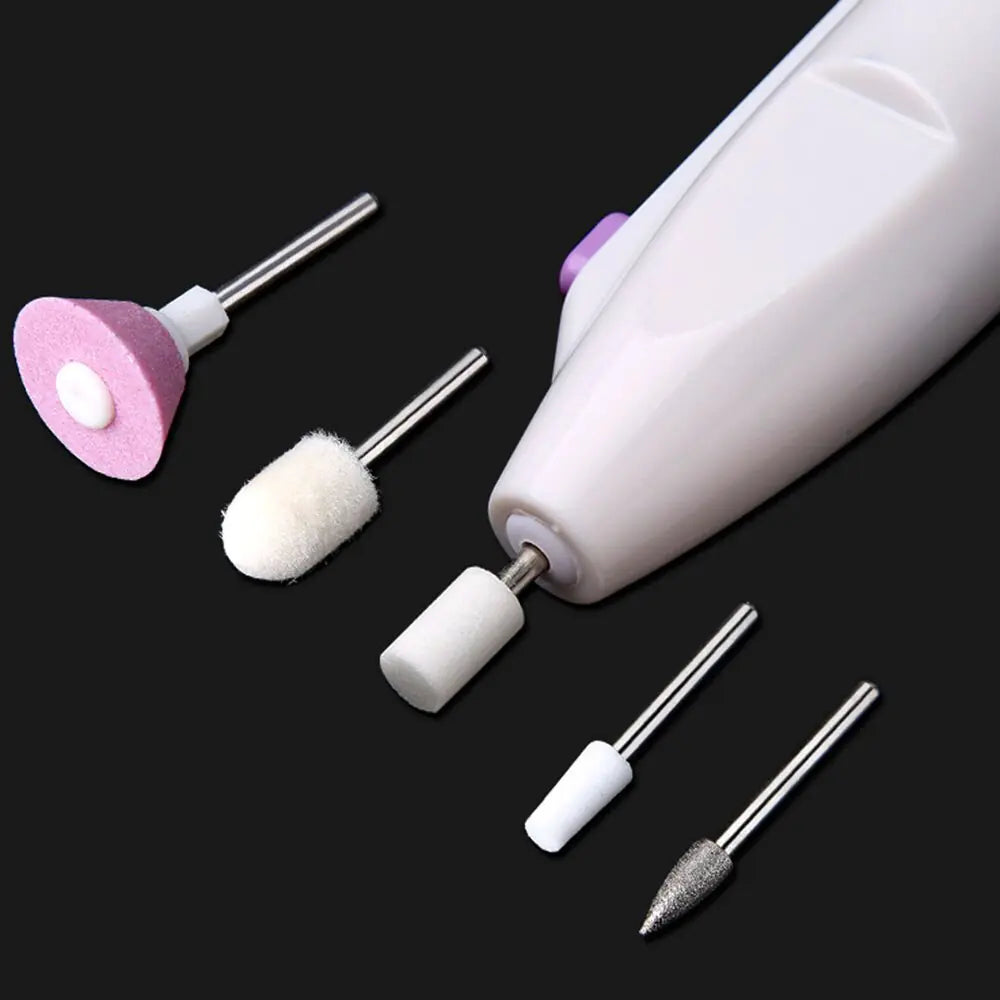 Portable Nail Grinder with 5 attachments