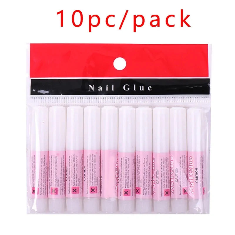 Mini Beauty Nail Glue Set for Nail Art and Rhinestones