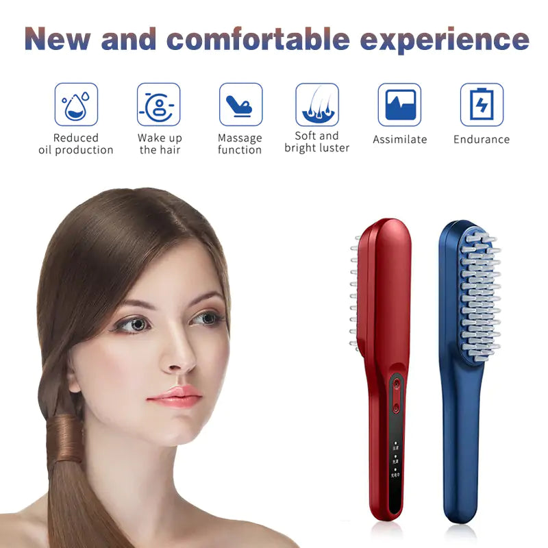 Hair Growth Comb with Red Light Therapy